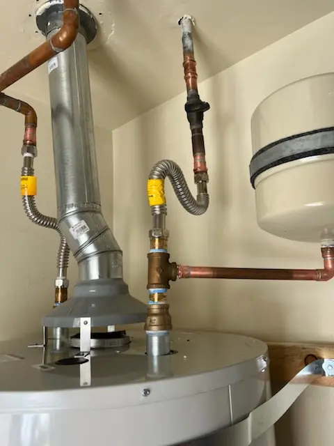Water heater installation and plumbing repair in Elizabethport